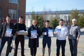 Студенческая спортивно патриотическая акция «Рекорд победы»